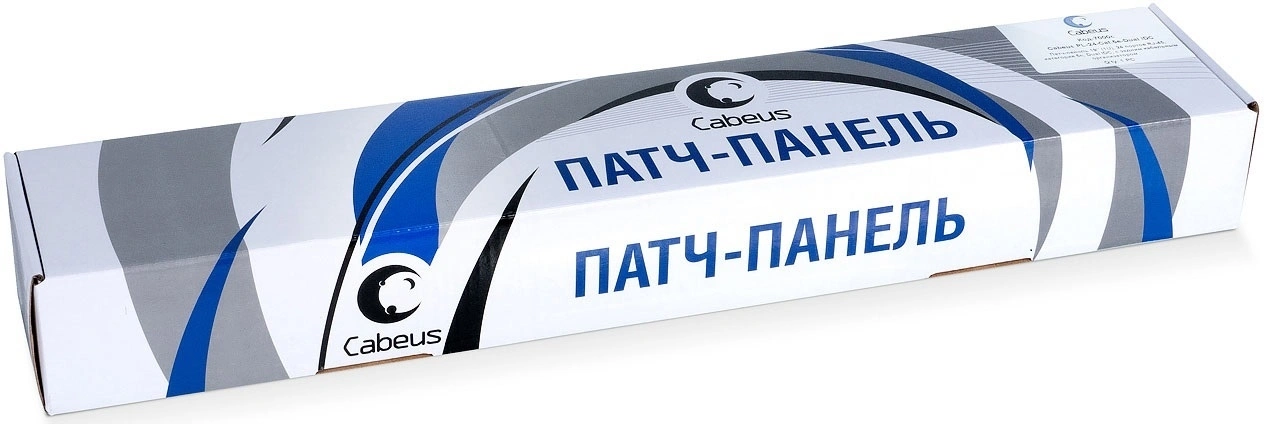 Патч-панель Cabeus PLHD-48-CAT.6-SH-DUAL IDC-1U 19" 1U 48xRJ45 кат.6 FTP — миниатюра 3