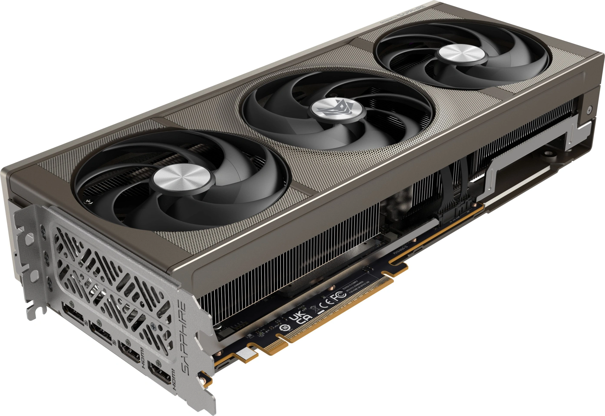 Видеокарта Sapphire PCI-E 5.0 11349-01-20G NITRO+AMD RADEON RX 9070 OC AMD Radeon RX 9070 16Gb 256bit GDDR6 2210/20000 HDMIx2 DPx2 HDCP Ret — миниатюра 2