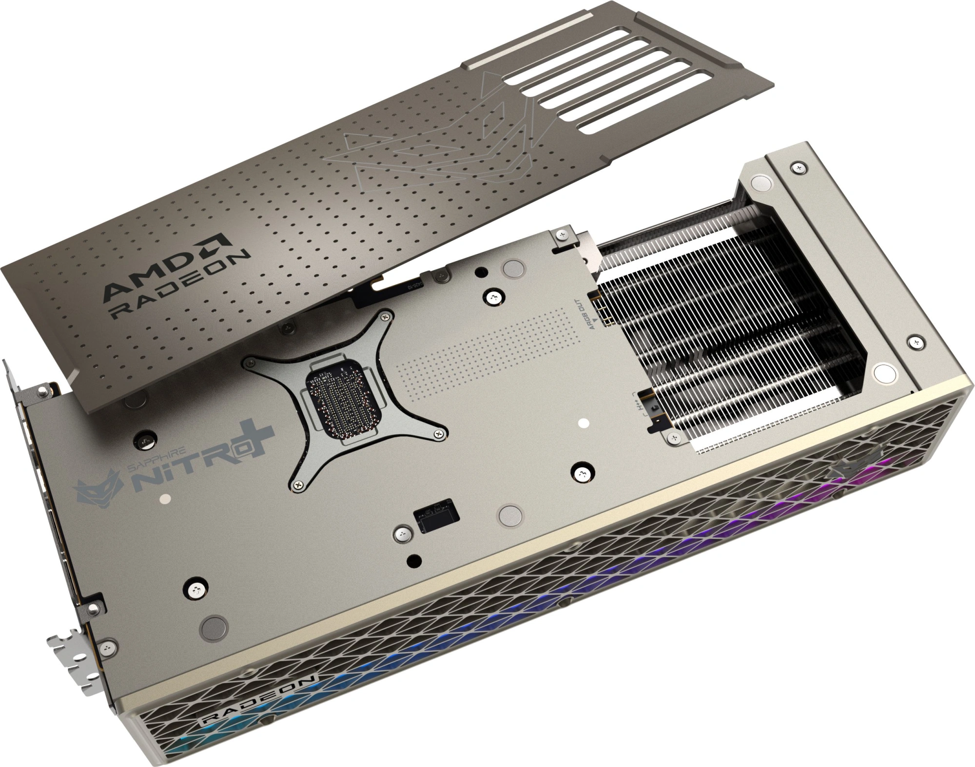 Видеокарта Sapphire PCI-E 5.0 11349-01-20G NITRO+AMD RADEON RX 9070 OC AMD Radeon RX 9070 16Gb 256bit GDDR6 2210/20000 HDMIx2 DPx2 HDCP Ret — миниатюра 5