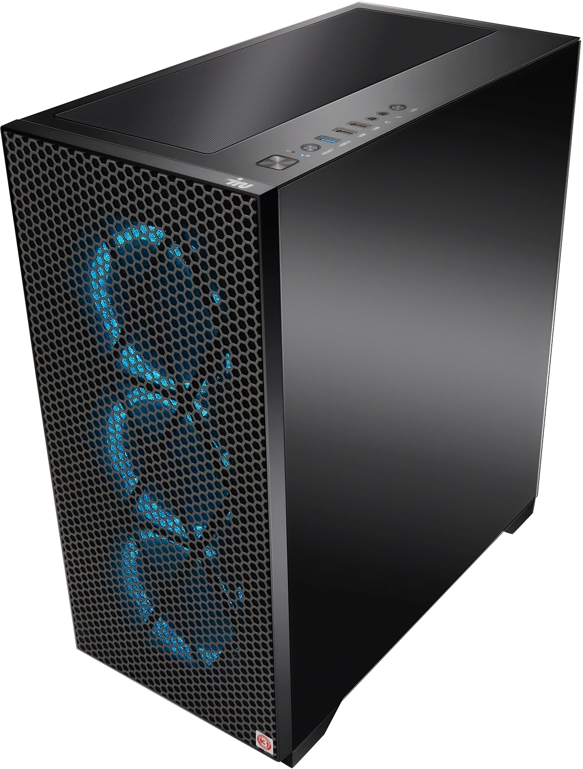 ПК IRU Strato 710Z7GP MT i7 14700KF (3.4) 64Gb SSD1Tb RTX5080 16Gb FreeDOS 2.5xGbitEth WiFi BT 850W черный (RUS) (2135192) — миниатюра 4