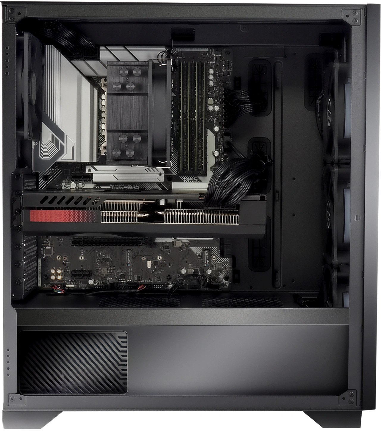 ПК IRU Strato 710Z7GP MT i7 14700KF (3.4) 64Gb SSD1Tb RTX5080 16Gb FreeDOS 2.5xGbitEth WiFi BT 850W черный (RUS) (2135192) — миниатюра 6