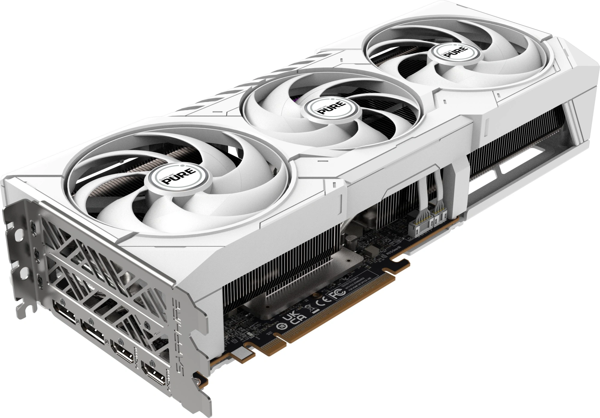 Видеокарта Sapphire PCI-E 5.0 11349-02-20G PURE AMD RADEON RX 9070 OC AMD Radeon RX 9070 16Gb 256bit GDDR6 2210/20000 HDMIx2 DPx2 HDCP Ret — миниатюра 2