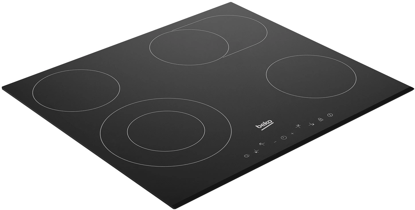 Варочная поверхность Beko BHC6440KBEB черный — миниатюра 2