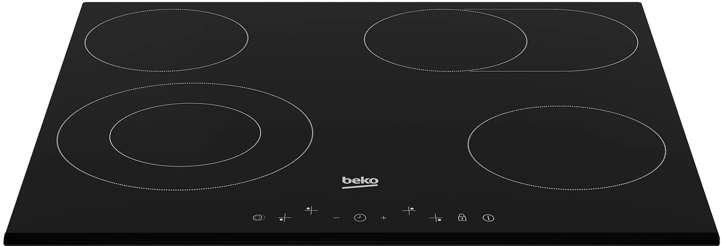 Варочная поверхность Beko BHC6440KBEB черный — миниатюра 3