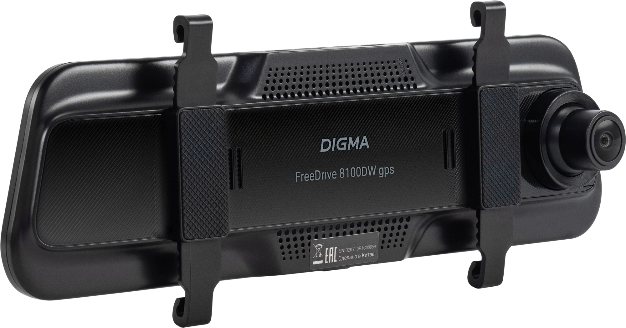 Видеорегистратор Digma FreeDrive 8100DW gps черный 4Mpix 2160x3840 110гр. GPS Allwinner — миниатюра 3