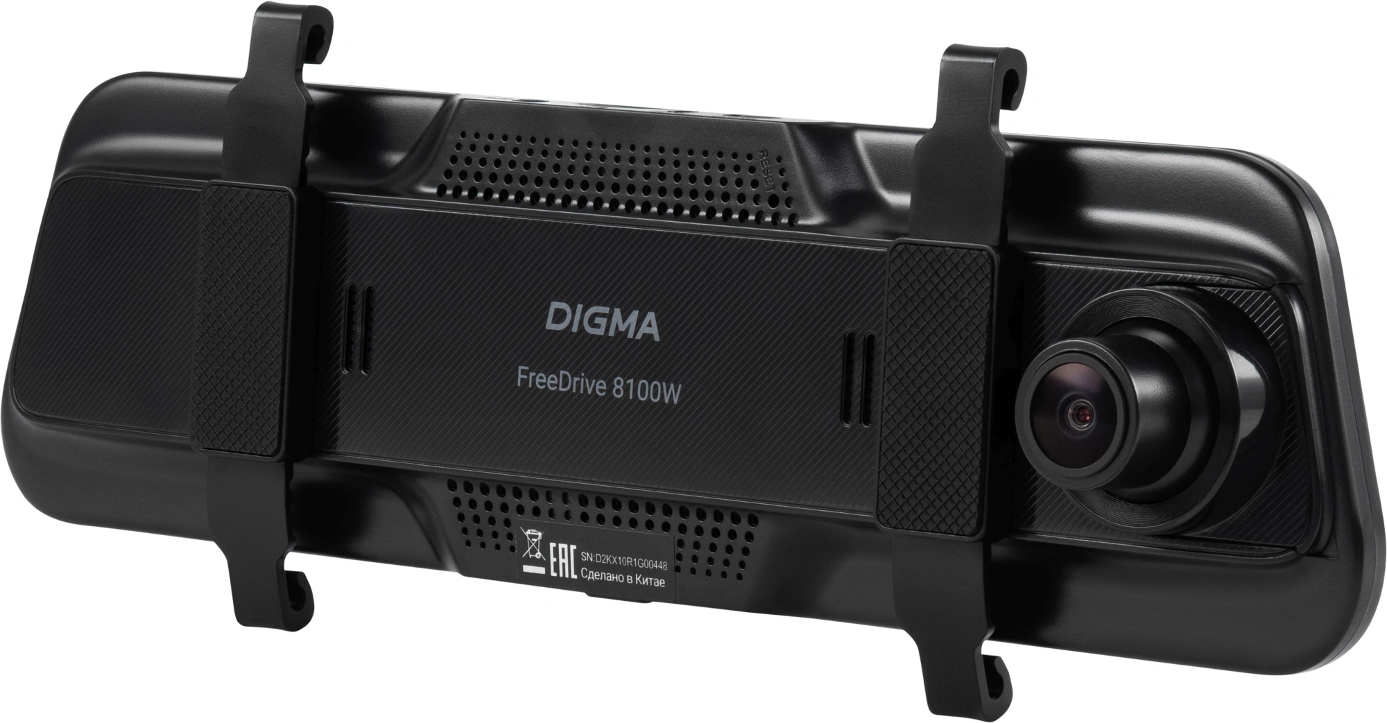 Видеорегистратор Digma FreeDrive 8100W черный 4Mpix 2160x3840 110гр. Allwinner — миниатюра 2