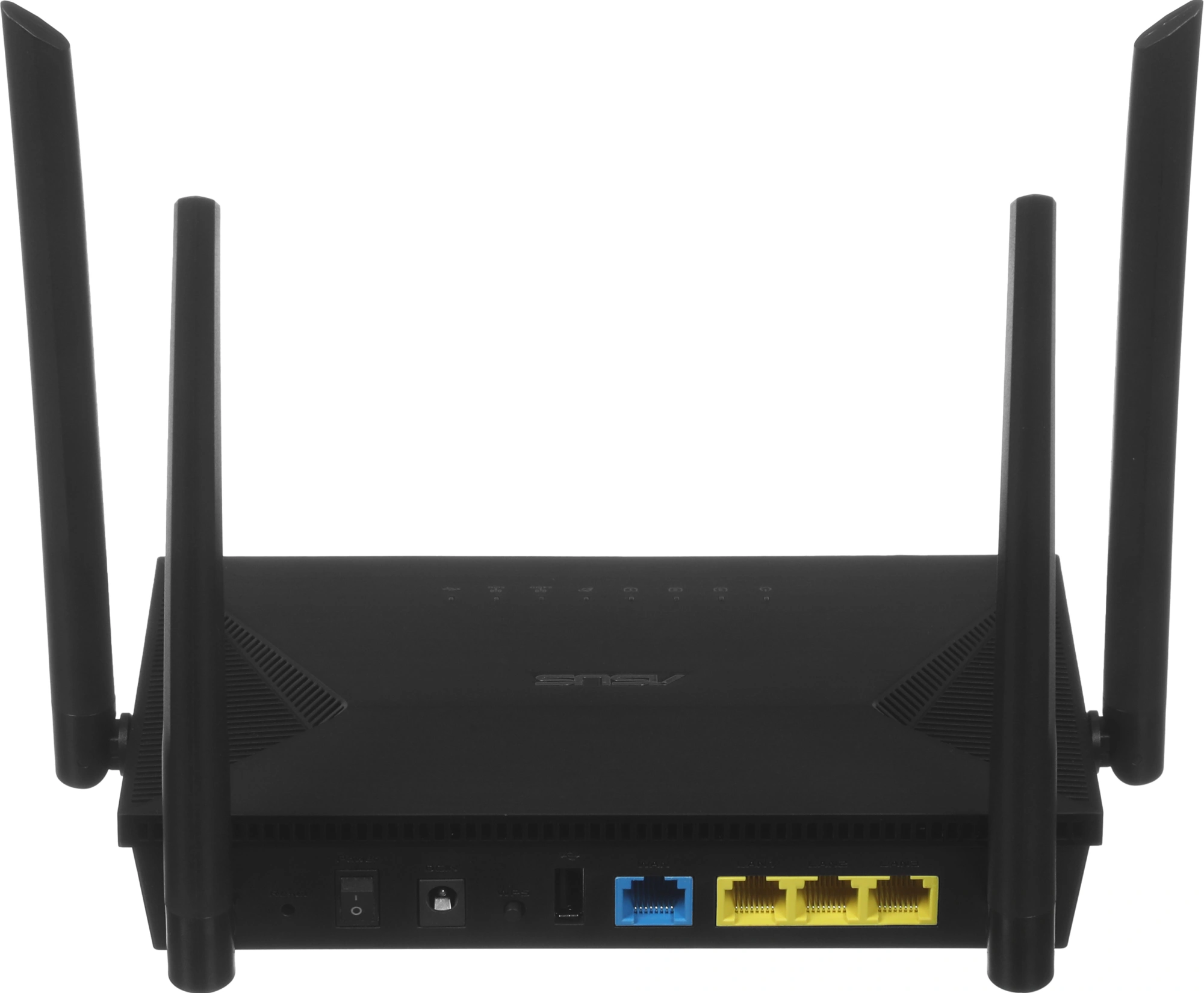 Роутер беспроводной Asus RT-AX1800U AX1800 10/100/1000BASE-TX/4G ready черный — миниатюра 10