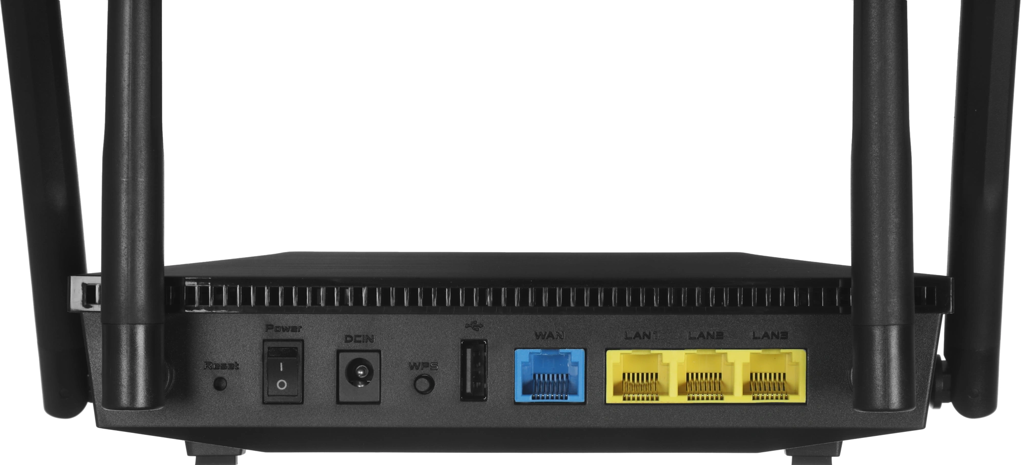 Роутер беспроводной Asus RT-AX1800U AX1800 10/100/1000BASE-TX/4G ready черный — миниатюра 11