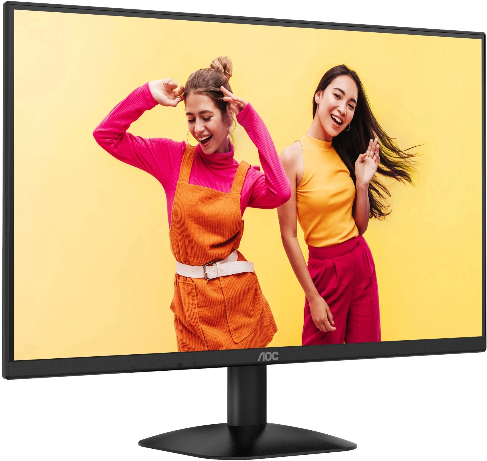 Монитор AOC 27" Q27B35E черный IPS LED 16:9 HDMI матовая 350cd 178гр/178гр 2560x1440 75Hz DP 2K 3.03кг — миниатюра 2
