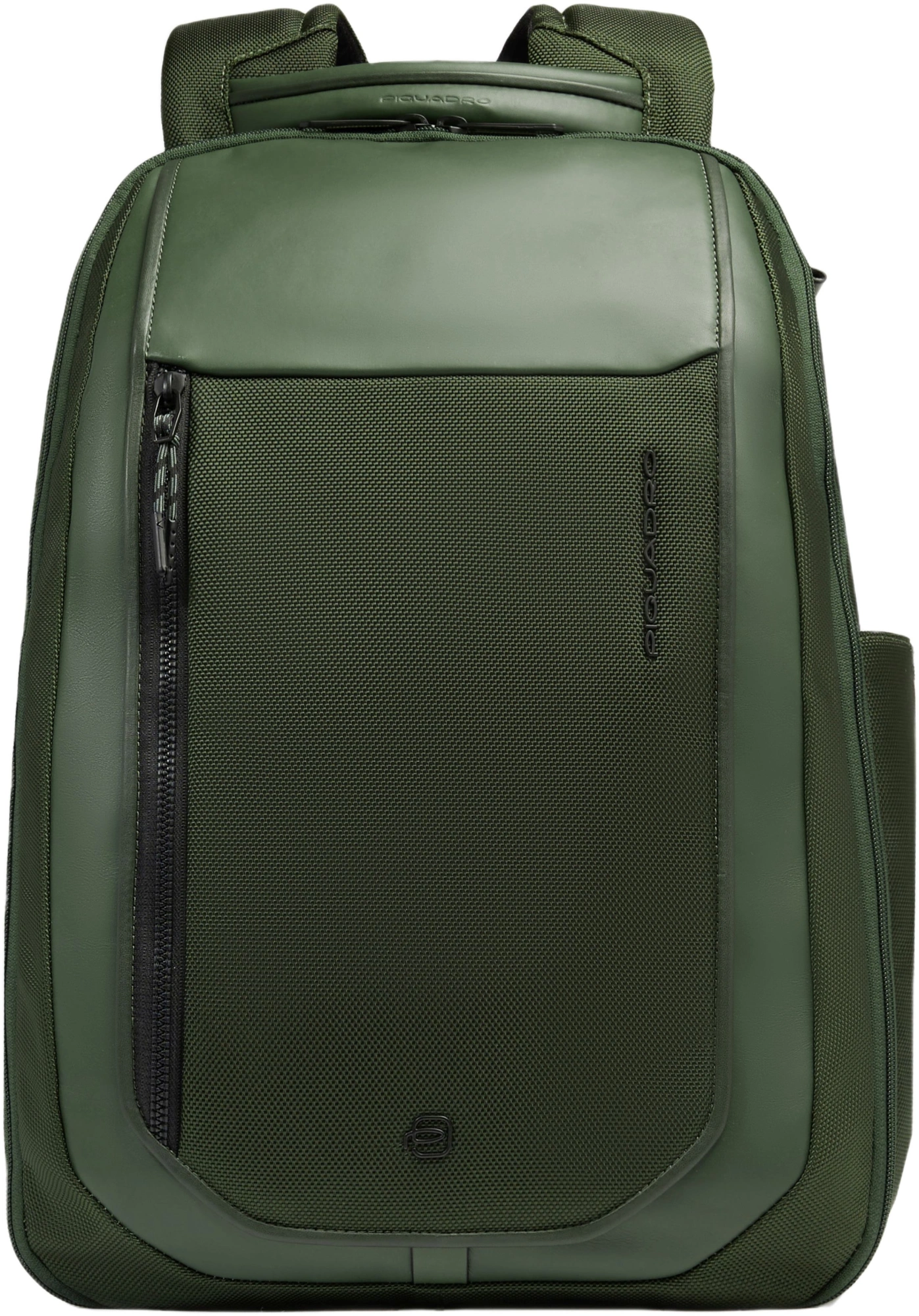Рюкзак мужской Piquadro Lyss CA6928S143BM/VE зеленый тимьяновый полиэстер/натур.кожа — фото 1
