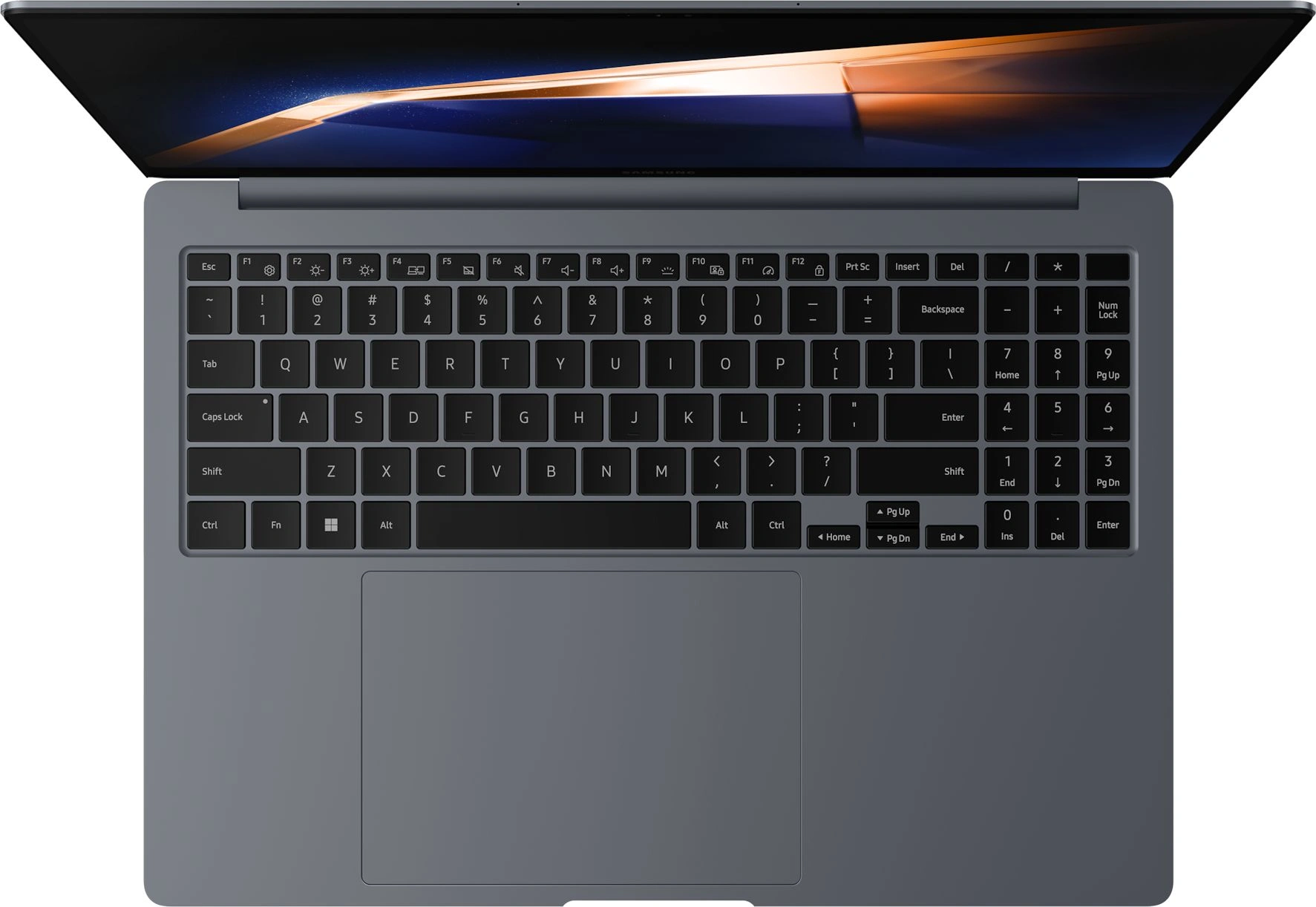 Ноутбук Samsung Galaxy Book 4 Pro NP960 Core Ultra 7 155H 16Gb SSD512Gb Intel Arc 16" AMOLED Touch 3K (2880x1800) Windows 11 Home Multi Language grey WiFi BT Cam (NP960XGK-LG7IN) — миниатюра 2