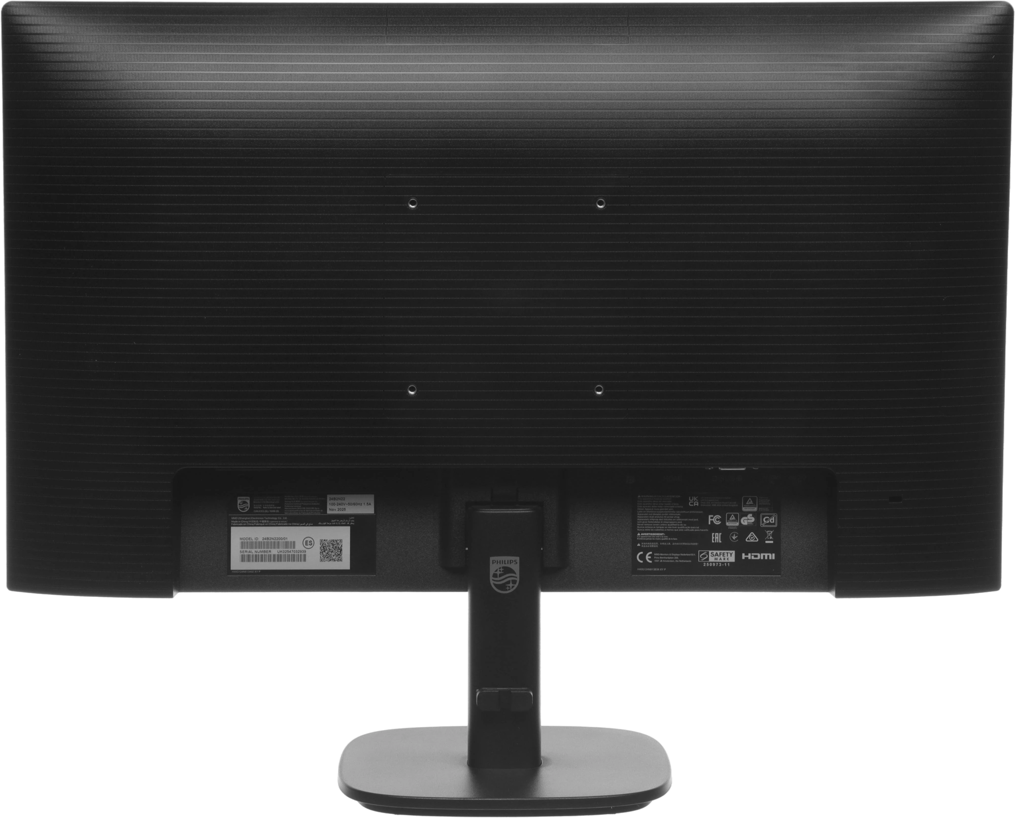 Монитор Philips 23.8" 24B2N2200 черный IPS LED 16:9 HDMI M/M матовая 300cd 178гр/178гр 1920x1080 120Hz VGA DP FHD 2.91кг — миниатюра 6