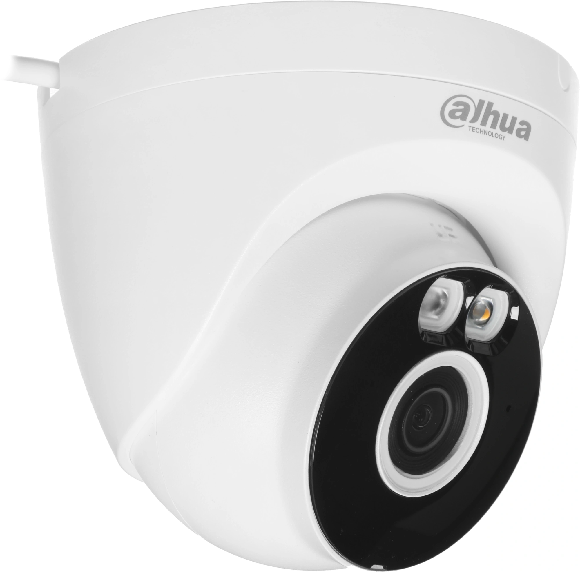 Камера видеонаблюдения IP Dahua DH-IPC-T5AP-IL-0280B Wi-Fi 2.8-2.8мм цв. корп.:белый (DH-T5A-IL) — миниатюра 2