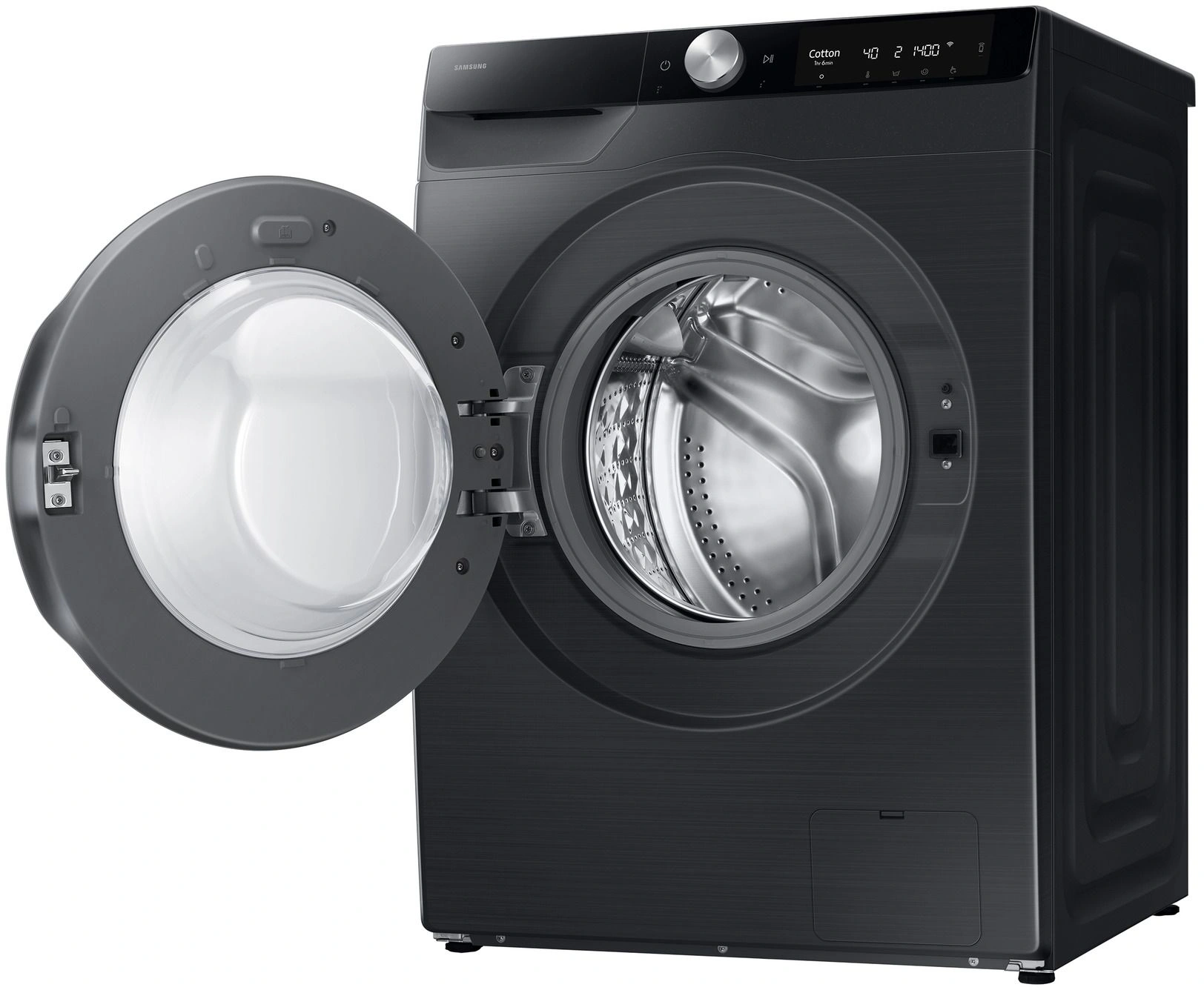 Стиральная машина Samsung WW90DG6U34LBLP класс: A+++ загр.фронтальная макс.:9кг черный — миниатюра 7