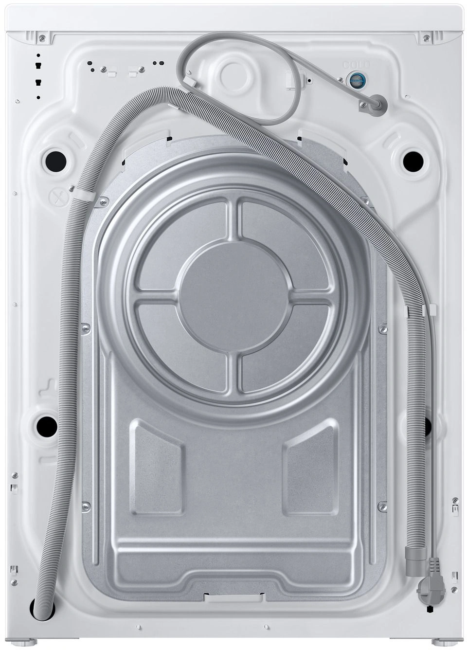 Стиральная машина Samsung WD90DG5G34BELP класс: A загр.фронтальная макс.:9кг (с сушкой) белый инвертор — миниатюра 4