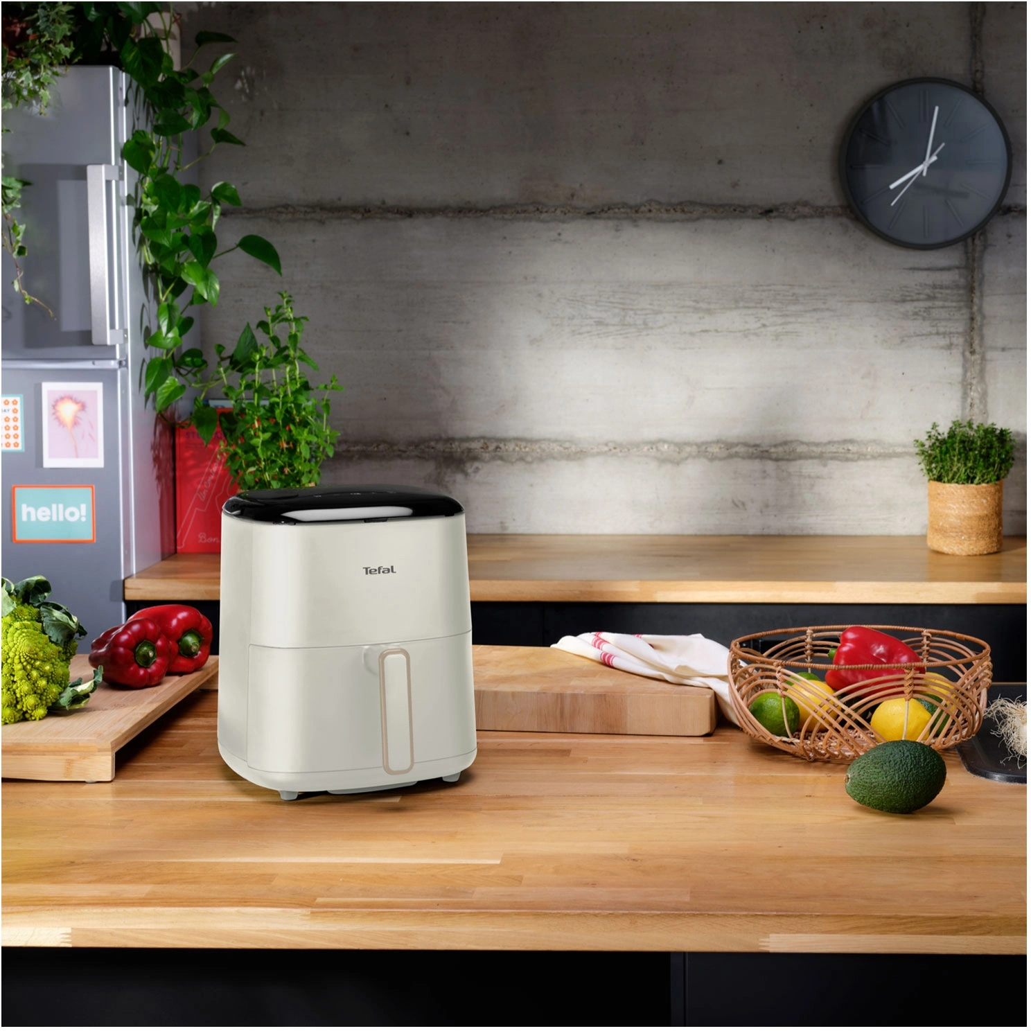 Аэрогриль Tefal Easy Fry Max EY245AE0 5л 1500Вт бежевый/черный (7211419753) — миниатюра 11