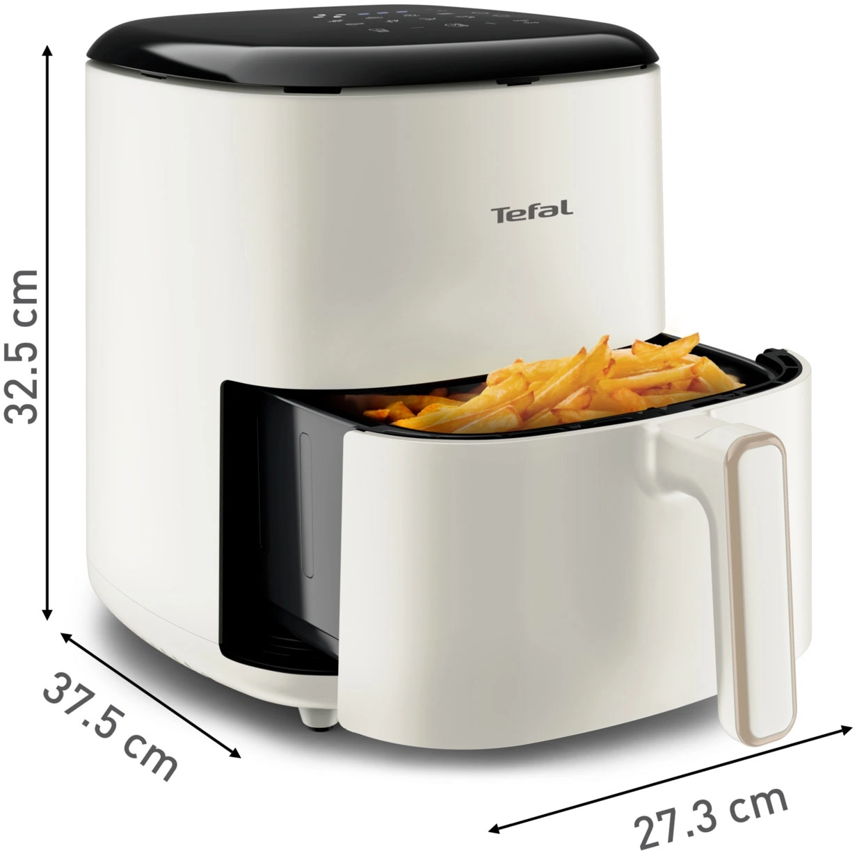 Аэрогриль Tefal Easy Fry Max EY245AE0 5л 1500Вт бежевый/черный (7211419753) — миниатюра 12