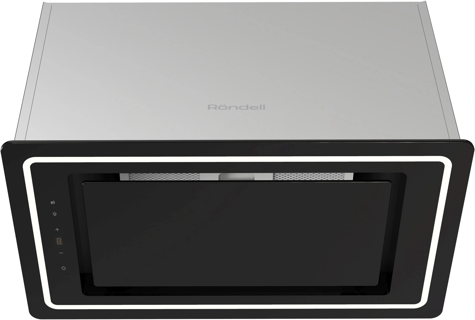 Вытяжка встраиваемая Rondell R-BH 6080 BK черный управление: сенсорное (1 мотор) — миниатюра 2