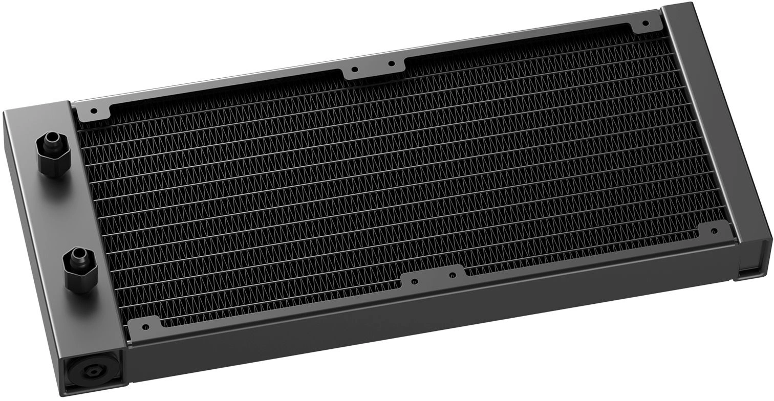 Система водяного охлаждения Deepcool LE240 V2 Zero нет подсветки Soc-AM5/AM4/1200/1700/1851 черный 4-pin 28.2-31.6dB Al 220W 1266gr Ret (R-LE240ZERO-BKLNMD-G-1) — миниатюра 3