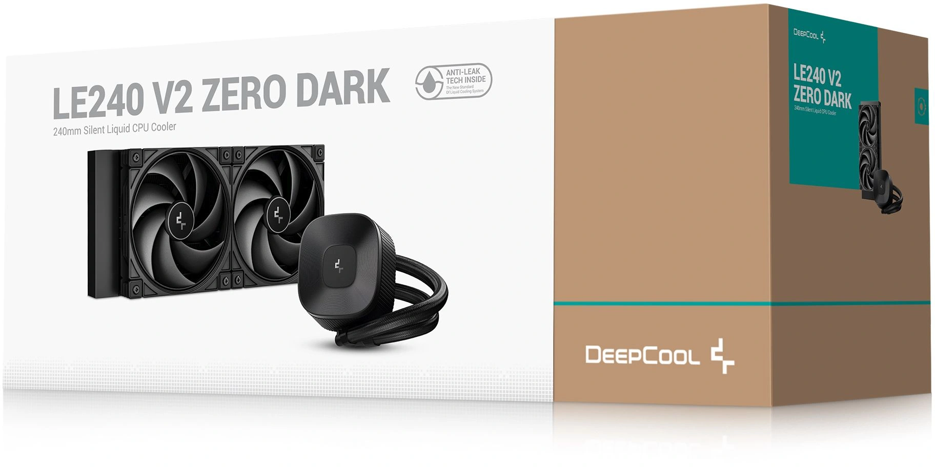 Система водяного охлаждения Deepcool LE240 V2 Zero нет подсветки Soc-AM5/AM4/1200/1700/1851 черный 4-pin 28.2-31.6dB Al 220W 1266gr Ret (R-LE240ZERO-BKLNMD-G-1) — миниатюра 6