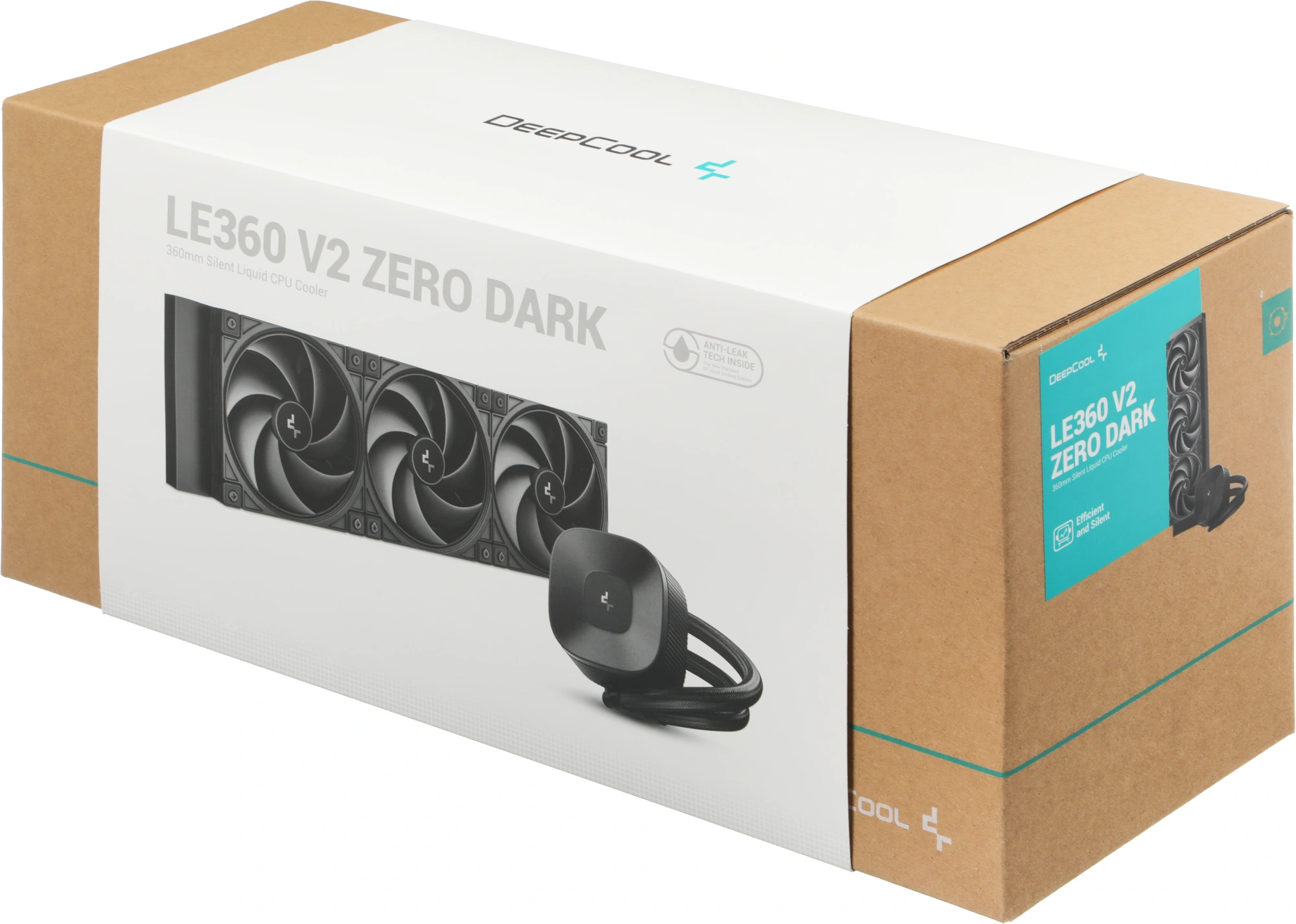 Система водяного охлаждения Deepcool LE360 V2 Zero Soc-AM5/AM4/1200/1700/1851 черный 4-pin 19-31.6dB Al 250W 1554gr Ret (R-LE360ZERO-BKLNMD-G-1) — миниатюра 7