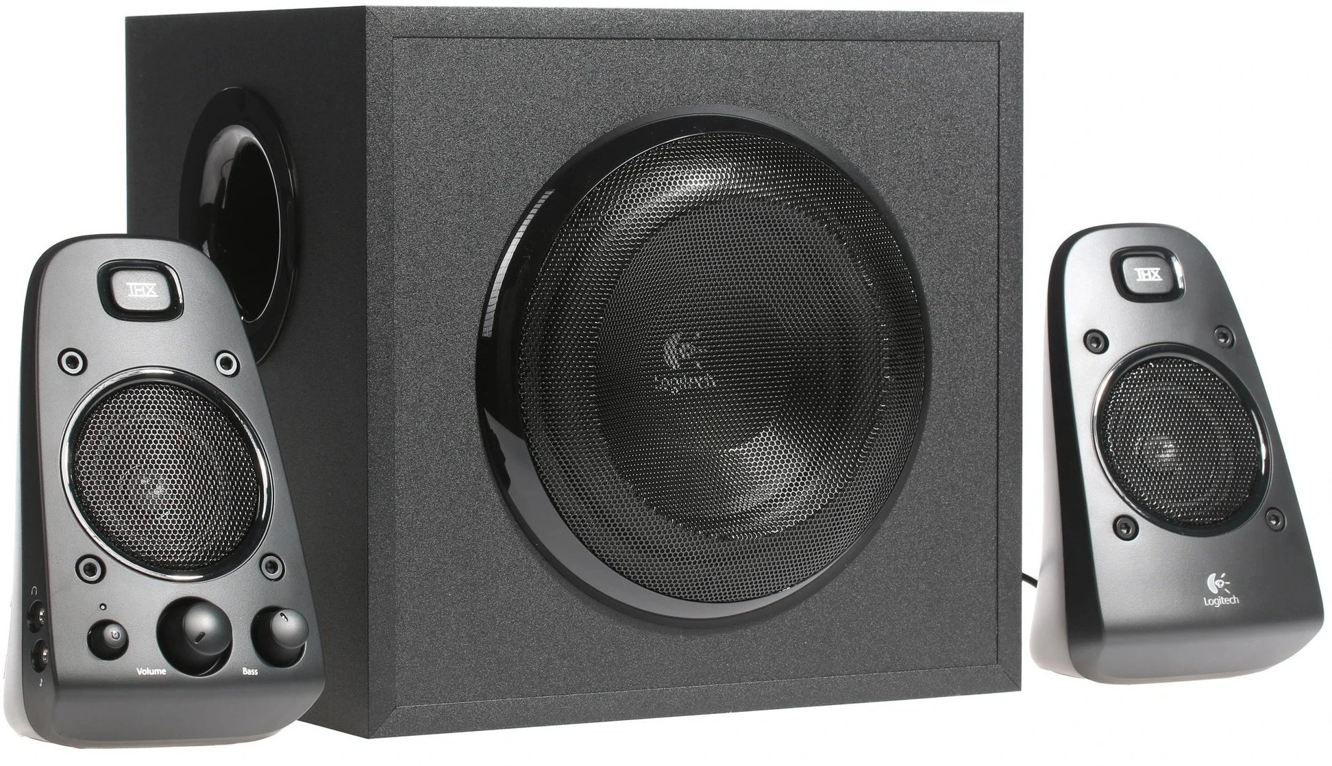 Колонки Logitech Z623 2.1 черный 200Вт — миниатюра 6