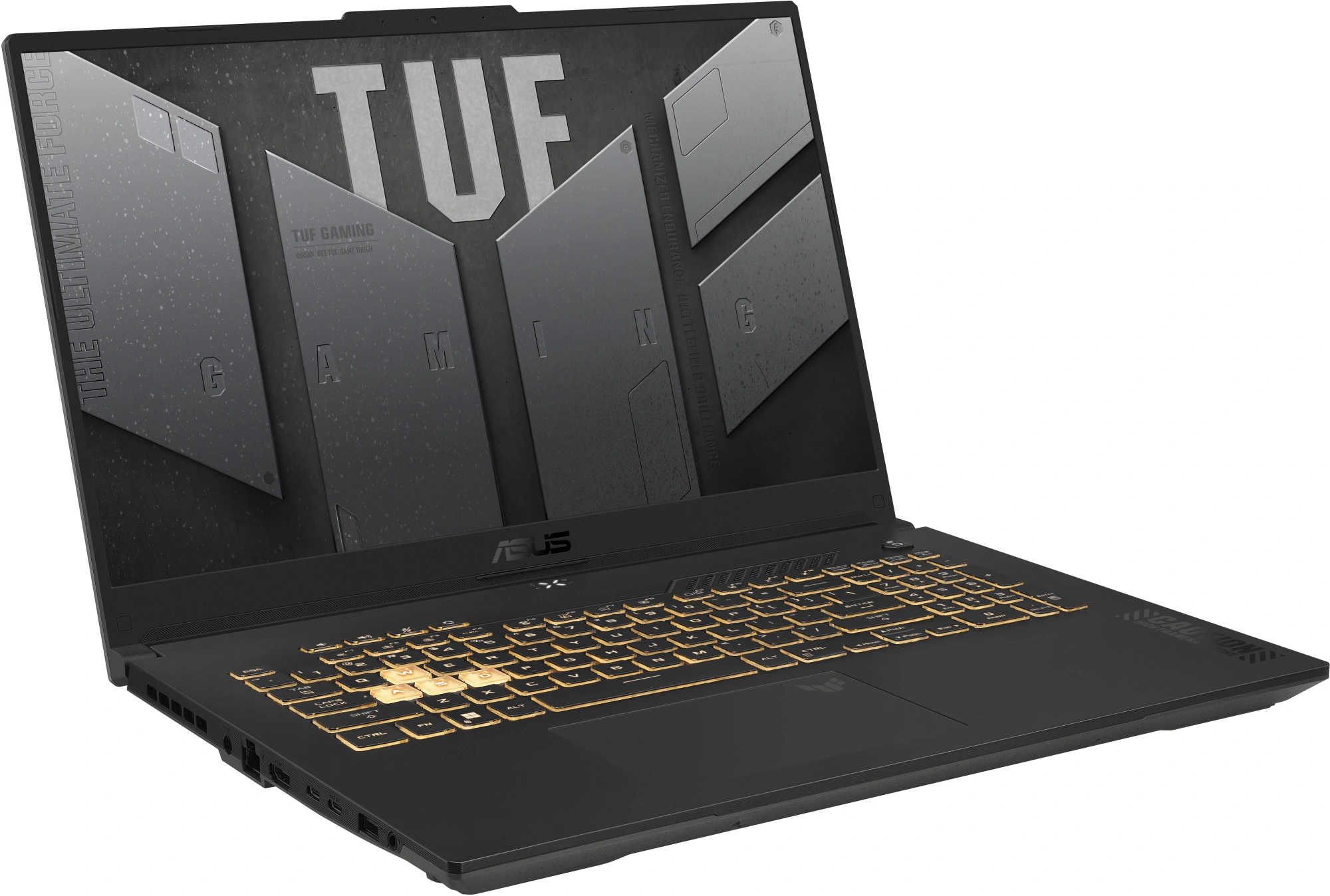 Ноутбук Asus TUF Gaming F17 FX707VJB-HX100 Core 5 210H 16Gb SSD512Gb NVIDIA GeForce RTX 3050 6Gb 17.3" IPS FHD (1920x1080) без ОС grey WiFi BT Cam (90NR0MY5-M003R0) — миниатюра 3