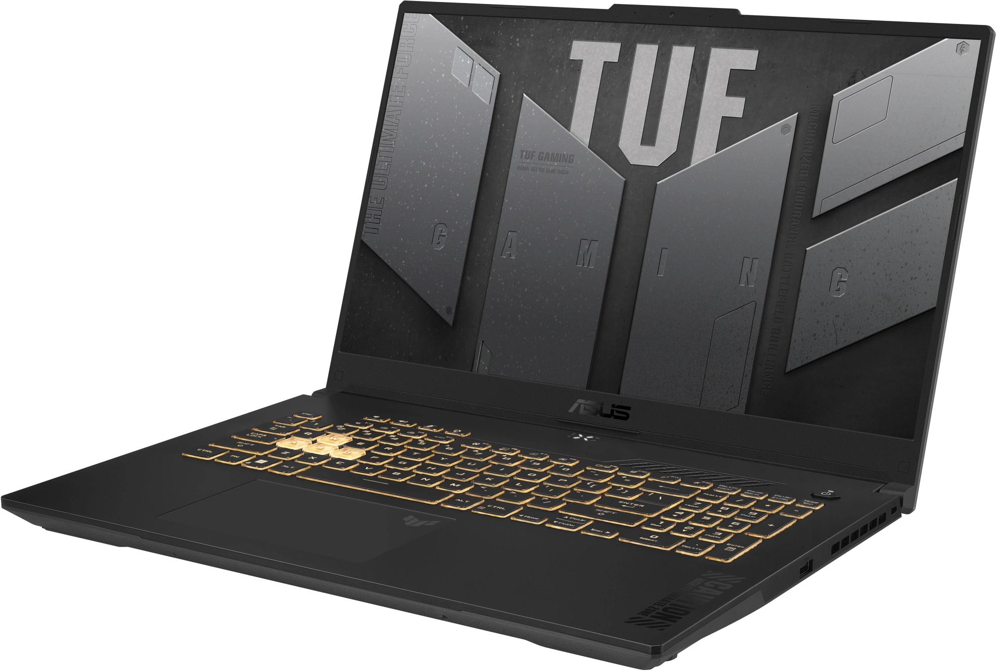 Ноутбук Asus TUF Gaming F17 FX707VJB-HX100 Core 5 210H 16Gb SSD512Gb NVIDIA GeForce RTX 3050 6Gb 17.3" IPS FHD (1920x1080) без ОС grey WiFi BT Cam (90NR0MY5-M003R0) — миниатюра 4
