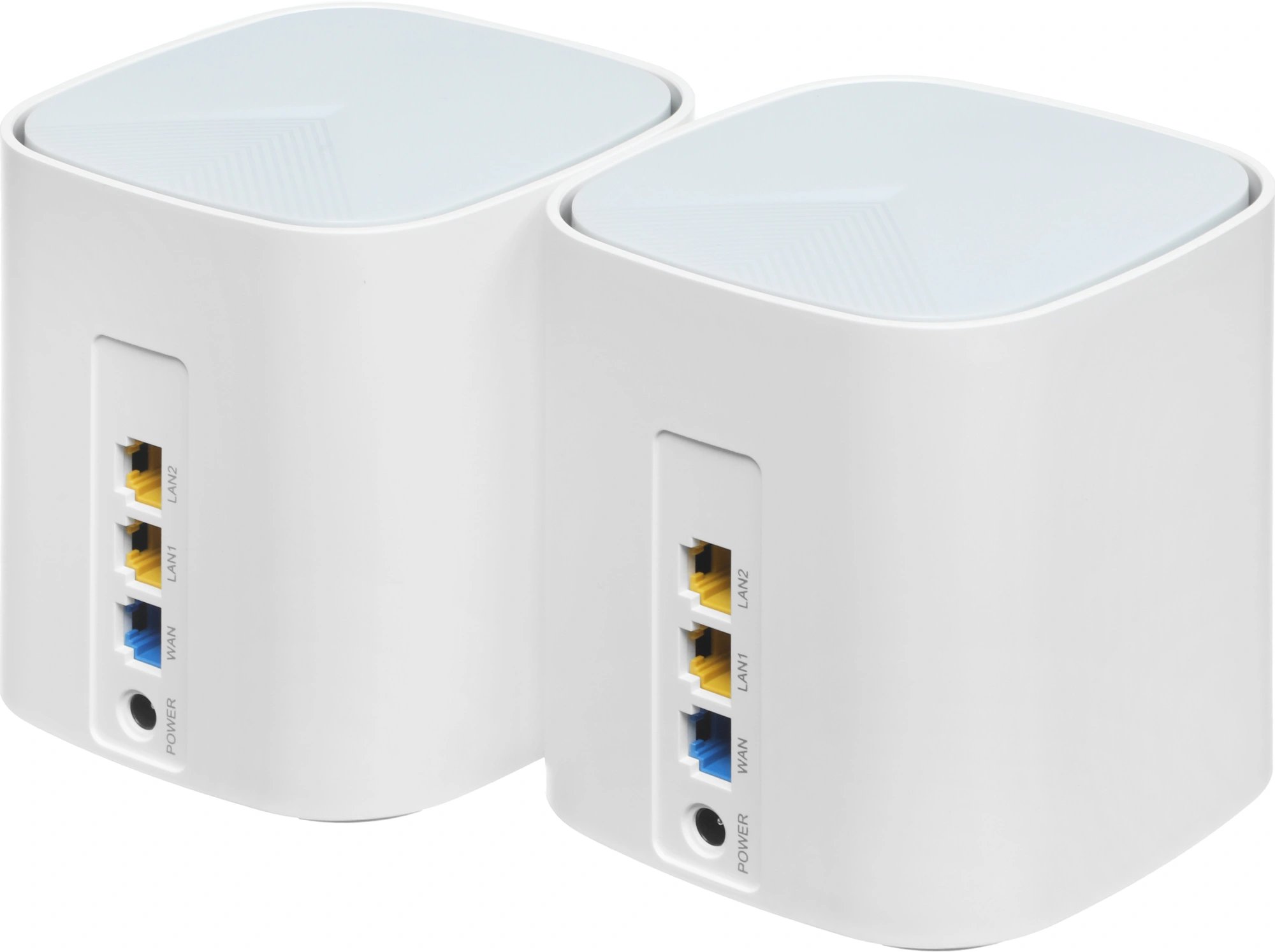 Бесшовный Mesh роутер Netis Neme X30S (NEME X30S (2 PACK)) AX3000 10/100/1000BASE-TX белый (упак.:2шт) — миниатюра 5