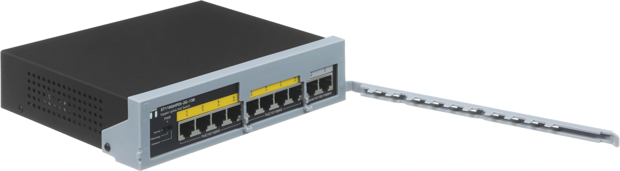 Коммутатор Netis ST110GHPDI-2G-130 (L2) 8x100Мбит/с 2x1Гбит/с 8PoE+ 130W неуправляемый — миниатюра 5