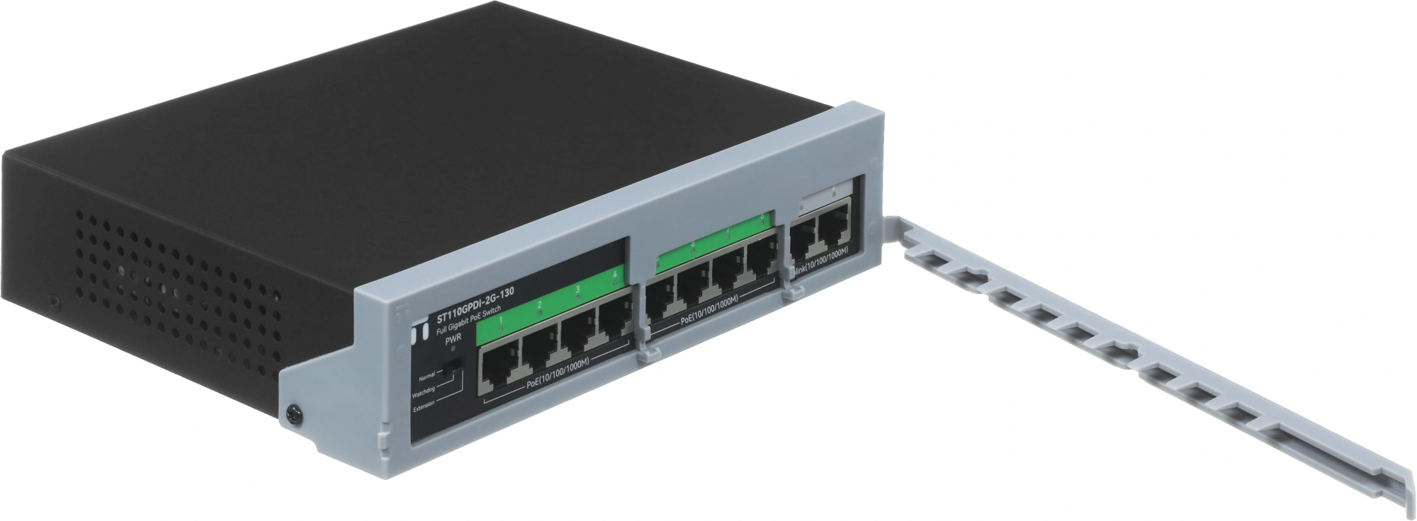 Коммутатор Netis ST110GPDI-2G-130 (L2) 10x1Гбит/с 8PoE 8PoE+ 120W неуправляемый — миниатюра 11
