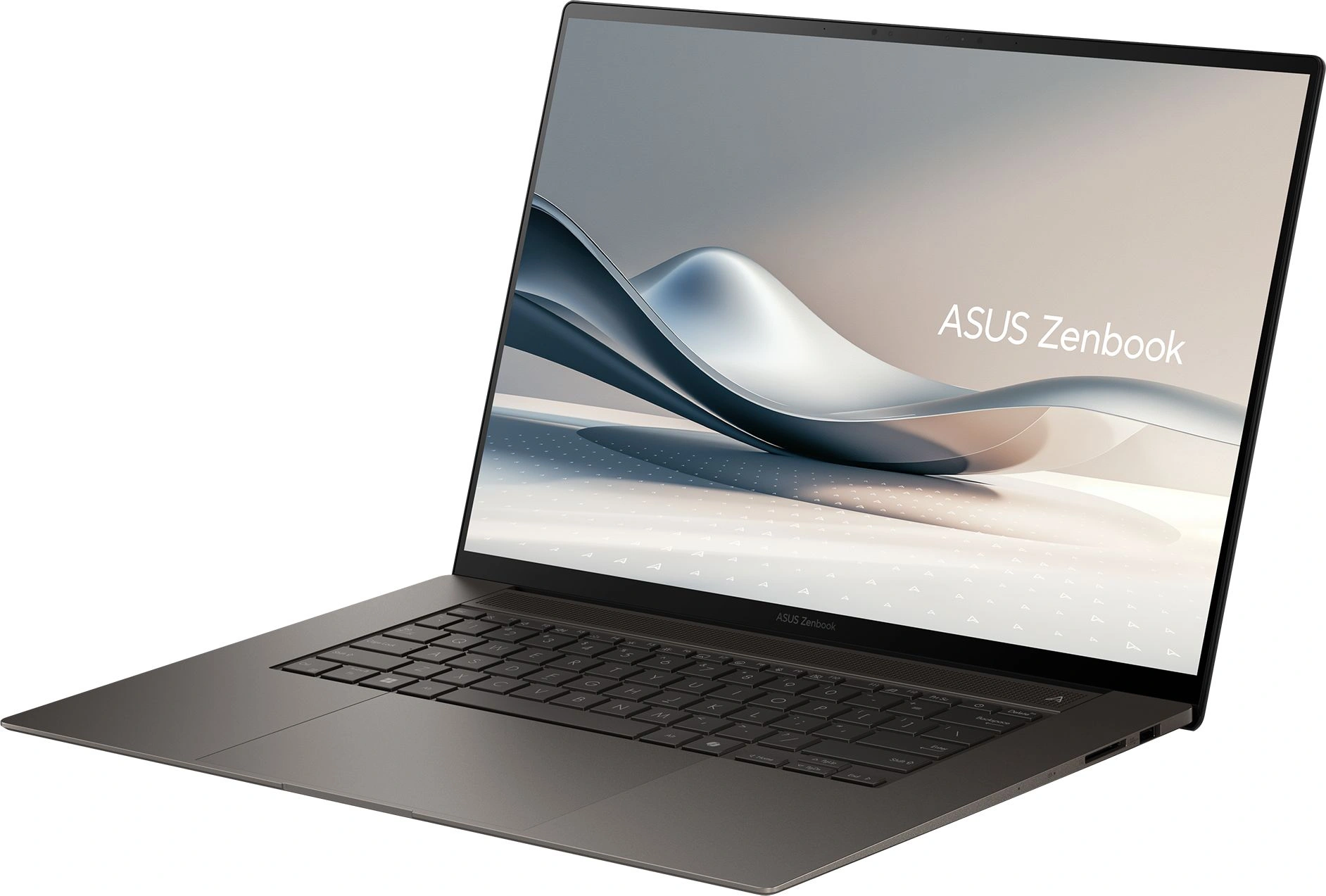 Ноутбук Asus Zenbook S 16 OLED UM5606GA-SS261W Ryzen AI 9 465 32Gb SSD2Tb AMD Radeon 880M 16" OLED 3K (2880x1800) Windows 11 Home grey WiFi BT Cam Bag (90NB17H5-M00CM0) — миниатюра 4