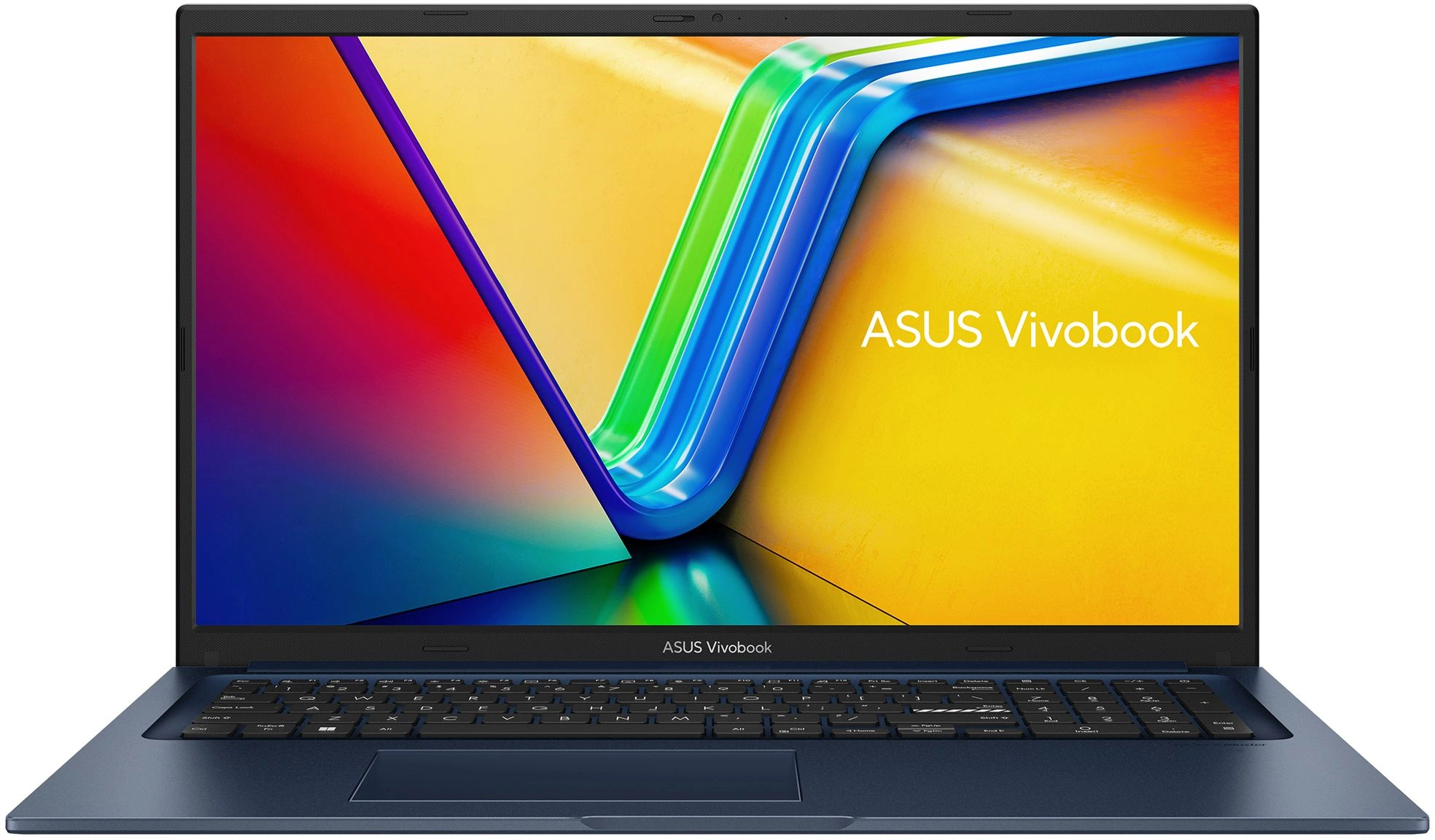 Ноутбук Asus Vivobook 17 X1704VA-AU982 Core 5 120U 16Gb SSD512Gb Intel Graphics 17.3" IPS FHD (1920x1080) без ОС blue WiFi BT Cam (90NB13X2-M00ML0) — фото 1