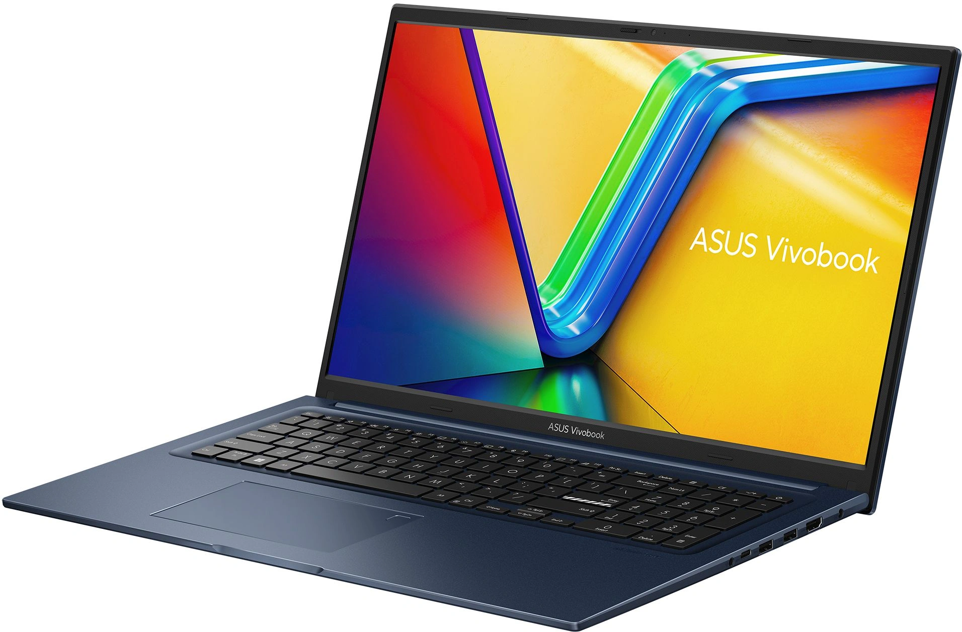 Ноутбук Asus Vivobook 17 X1704VA-AU982 Core 5 120U 16Gb SSD512Gb Intel Graphics 17.3" IPS FHD (1920x1080) без ОС blue WiFi BT Cam (90NB13X2-M00ML0) — миниатюра 4