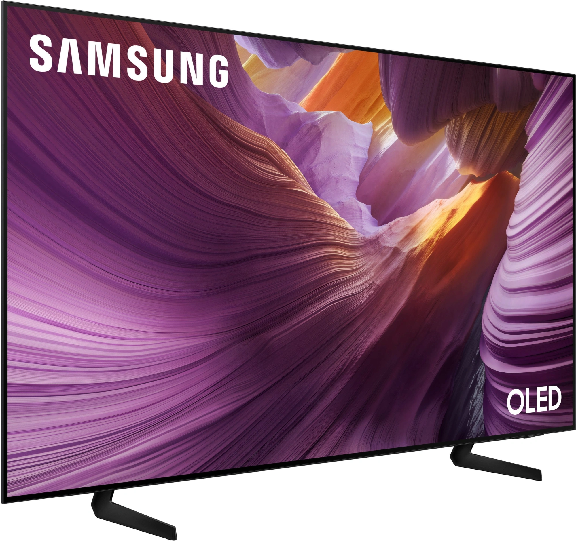 Телевизор OLED Samsung 83" QE83S85FAEXRU Series 9 Frameless черный графит 4K Ultra HD 120Hz DVB-T2 DVB-C DVB-S2 USB WiFi Smart TV — миниатюра 3