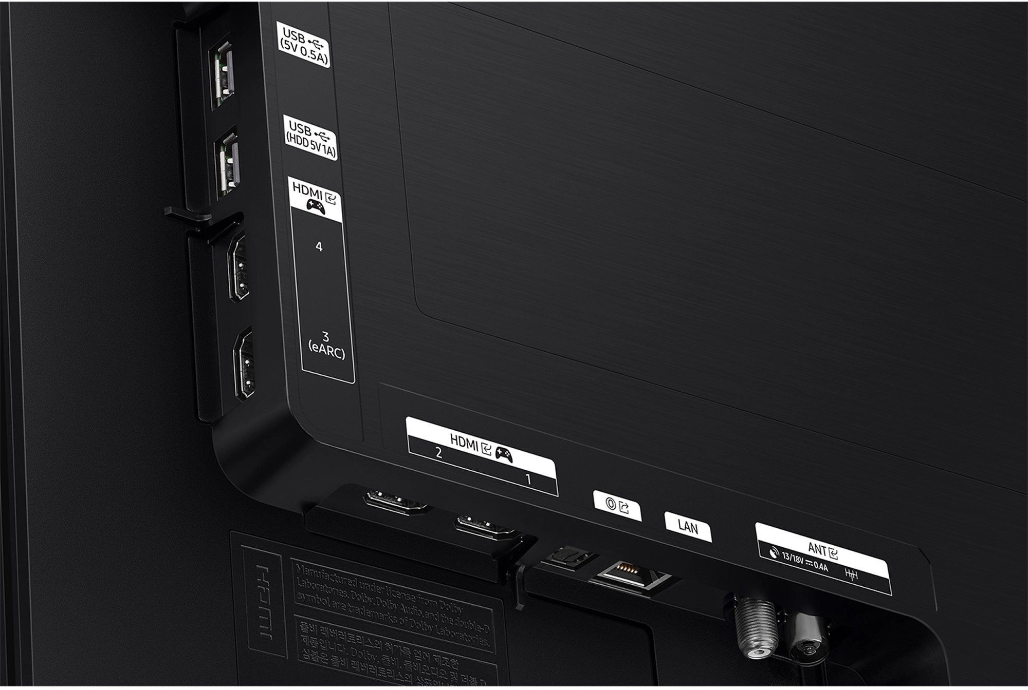 Телевизор OLED Samsung 55" QE55S90FAUXRU Series 9 черный графит 4K Ultra HD 120Hz DVB-T2 DVB-C DVB-S2 USB WiFi Smart TV — миниатюра 9