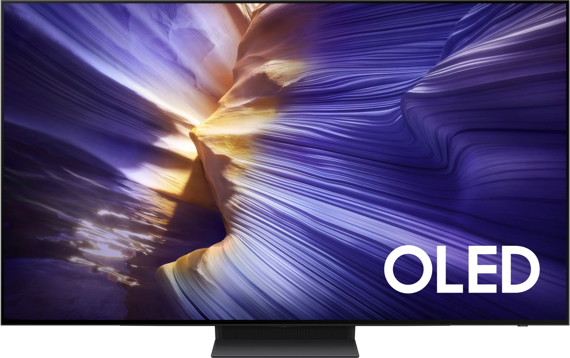 Телевизор OLED Samsung 77" QE77S90FAEXRU Series 9 черный графит 4K Ultra HD 120Hz DVB-T2 DVB-C DVB-S2 USB WiFi Smart TV — миниатюра 7