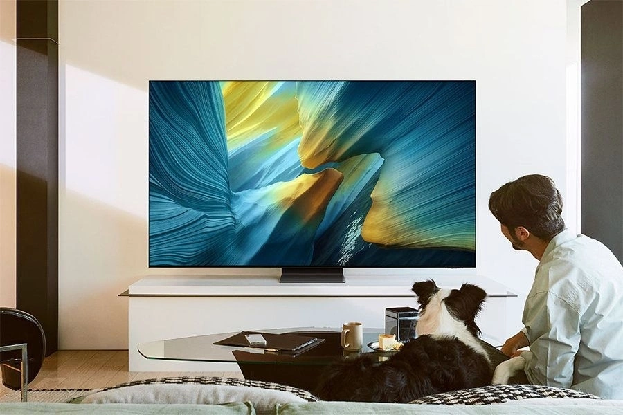 Телевизор OLED Samsung 65" QE65S95FAUXRU Series 9 черный графит/черный 4K Ultra HD 120Hz DVB-T2 DVB-C DVB-S2 USB WiFi Smart TV — миниатюра 3