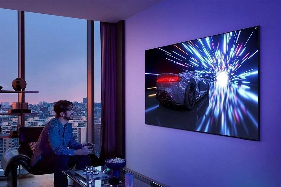 Телевизор OLED Samsung 65" QE65S95FAUXRU Series 9 черный графит/черный 4K Ultra HD 120Hz DVB-T2 DVB-C DVB-S2 USB WiFi Smart TV — миниатюра 6