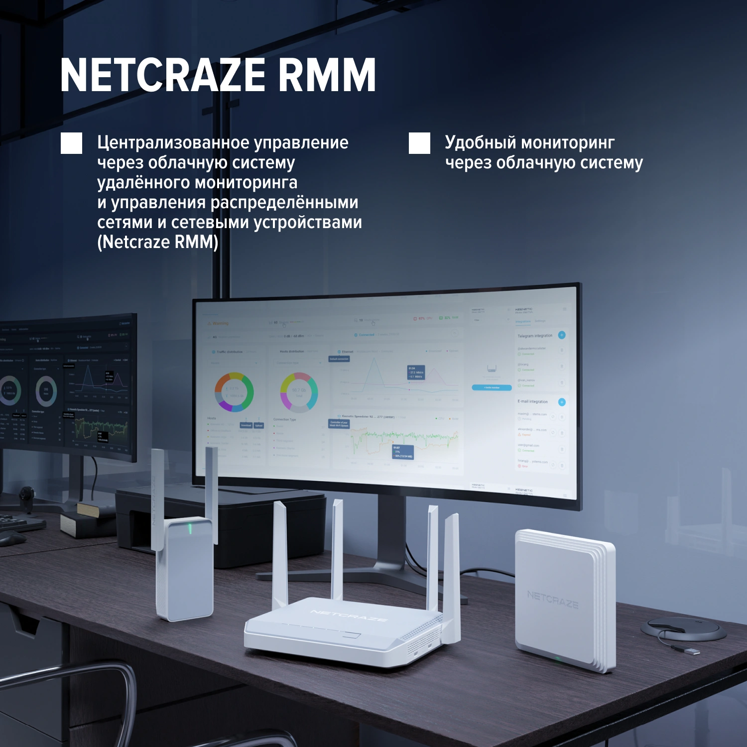 Роутер беспроводной Keenetic Netcraze Viva (NC-1913) AC1200 10/100/1000BASE-TX/4G ready белый — миниатюра 22