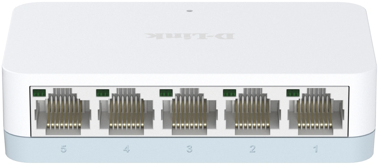 Коммутатор D-Link DES-1005C DES-1005C/C2A (L2) 5x100Мбит/с неуправляемый — миниатюра 2