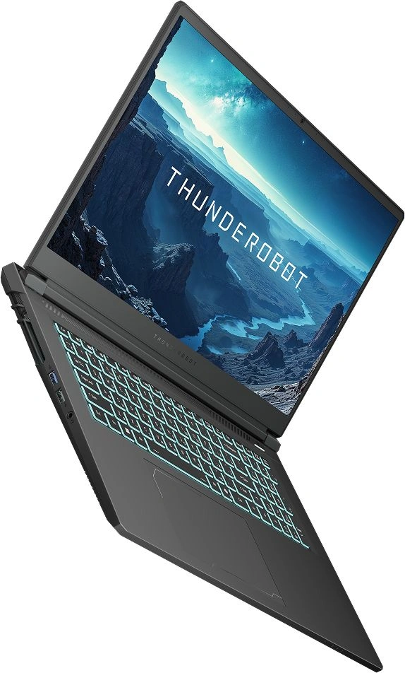 Ноутбук Thunderobot Range 17 G2 Evo Core i5 13420H 16Gb SSD1Tb NVIDIA GeForce RTX5050 8Gb 17.3" IPS FHD (1920x1200) FreeDOS black WiFi BT Cam (JT009E00KRU) — миниатюра 8