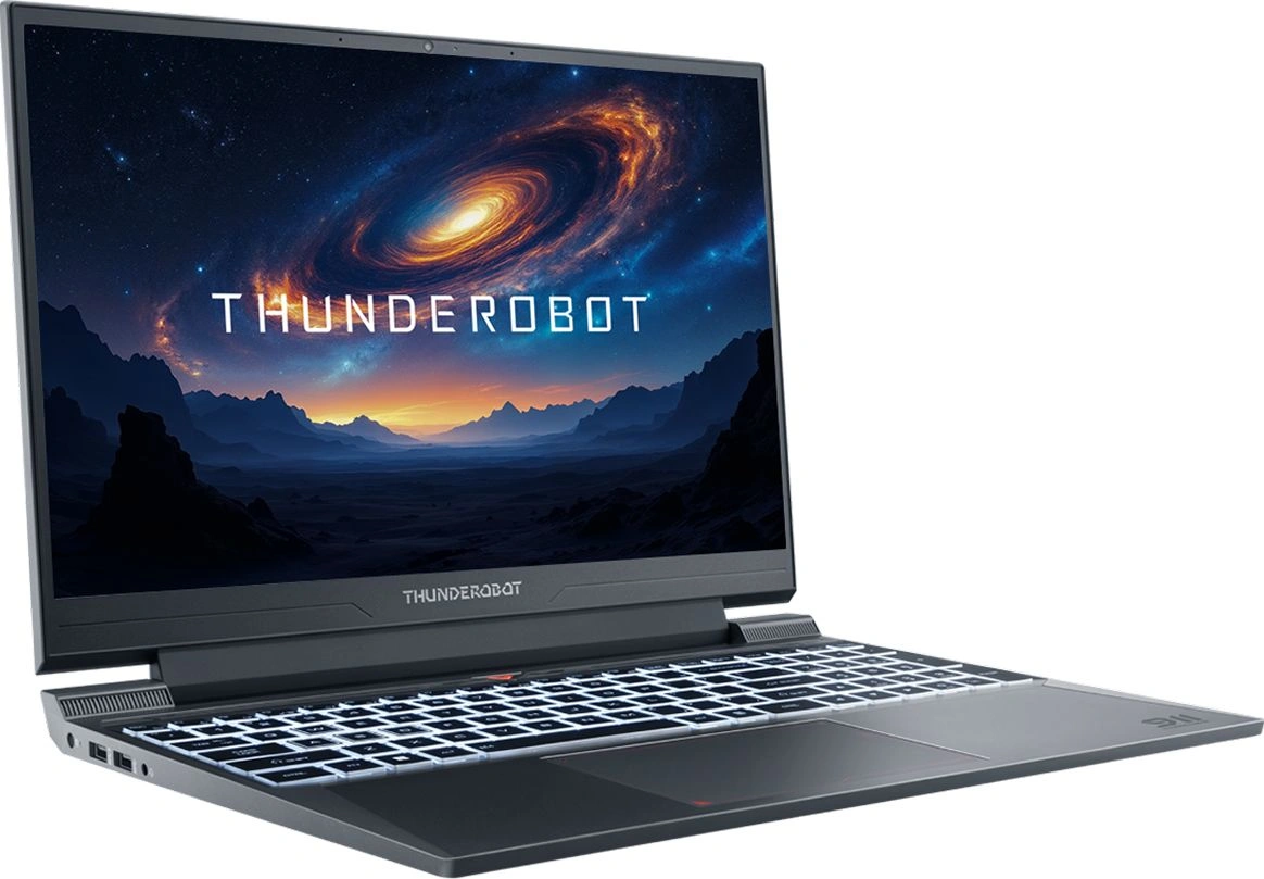 Ноутбук Thunderobot 911 X Wild Hunter G3 Pro Core i5 13420H 16Gb SSD1Tb NVIDIA GeForce RTX 5060 8Gb 15.6" IPS FHD (1920x1080) FreeDOS grey WiFi BT Cam (JT009K00KRU) — миниатюра 2