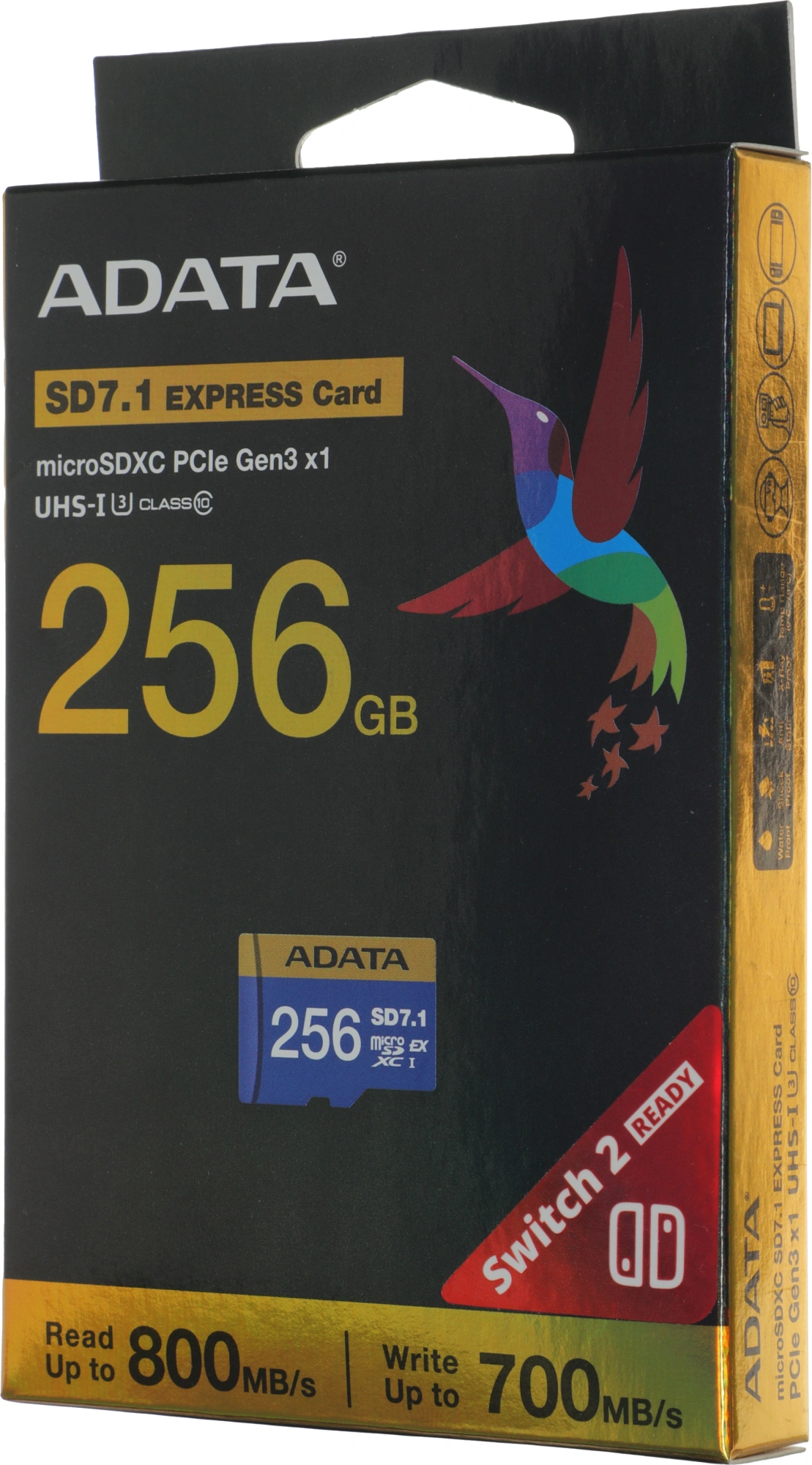 Флеш карта microSDXC 256GB A-Data UD256GEX3L1-C Premier Extreme V30 w/o adapter — миниатюра 7