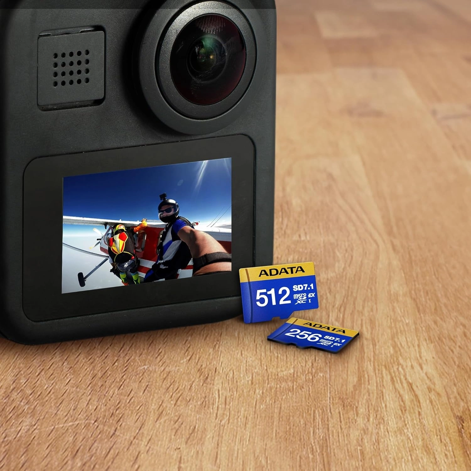 Флеш карта microSDXC 256GB A-Data UD256GEX3L1-C Premier Extreme V30 w/o adapter — миниатюра 2