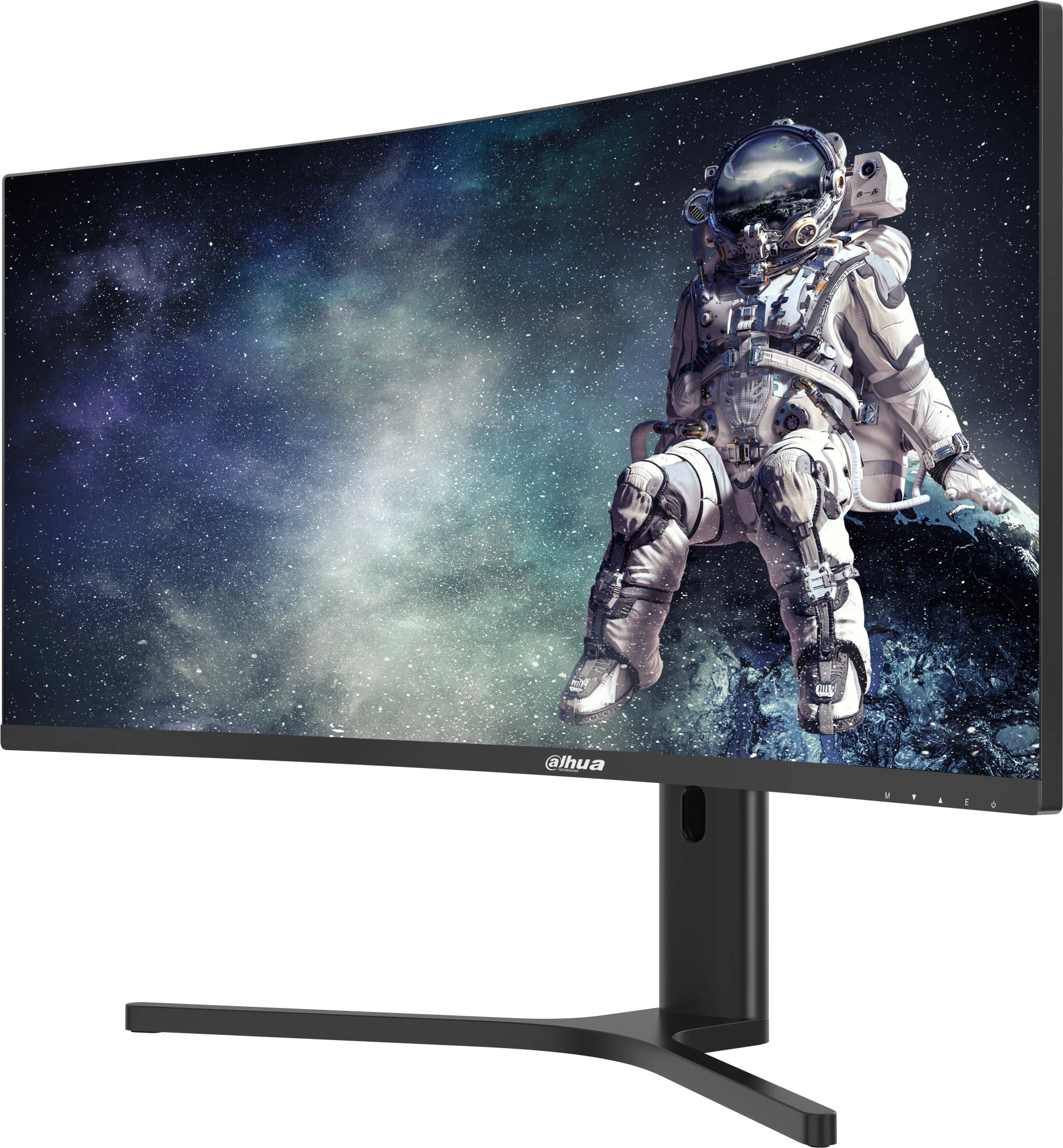Монитор Dahua 34" DHI-LM34-E330CA черный VA LED 21:9 HDMI матовая HAS Piv 3500:1 300cd 178гр/178гр 3440x1440 200Hz DP Quad 2K (1440p) 7.3кг — миниатюра 4