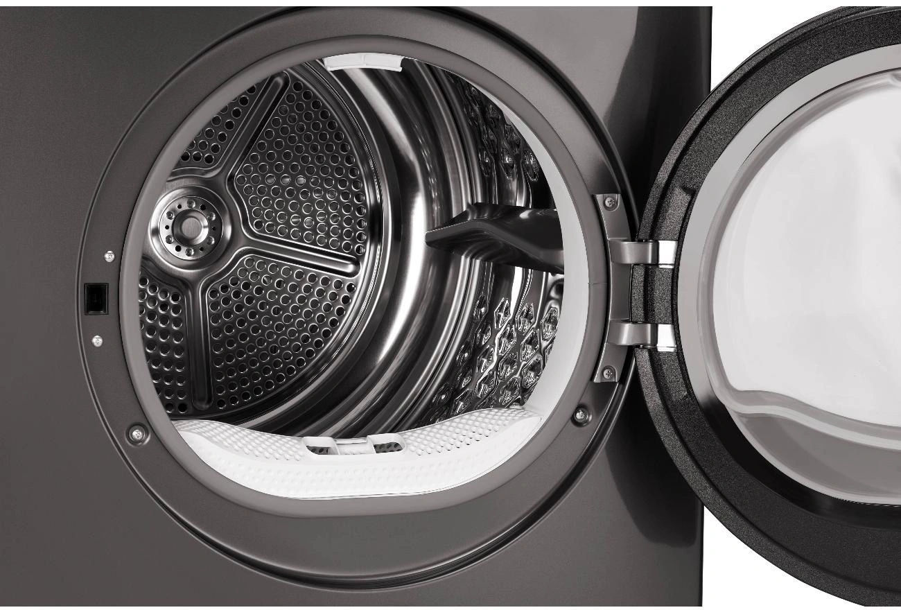 Сушильная машина Midea MD200H90W/T-RU кл.энер.:A++ макс.загр.:9кг черный — миниатюра 7