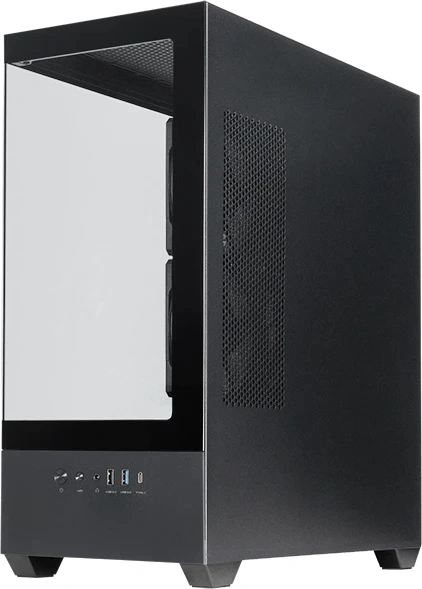 Корпус Chieftec Vista черный без БП ATX 6x120mm 2x140mm 1xUSB2.0 1xUSB3.0 audio bott PSU — миниатюра 3