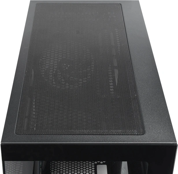 Корпус Chieftec Vista черный без БП ATX 6x120mm 2x140mm 1xUSB2.0 1xUSB3.0 audio bott PSU — миниатюра 6