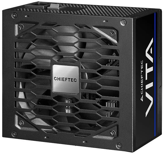 Блок питания Chieftec ATX 650W Vita BPX-650-S Gen.5 Half mod 80+ bronze (20+4pin) APFC 120mm fan 6xSATA RTL — миниатюра 2